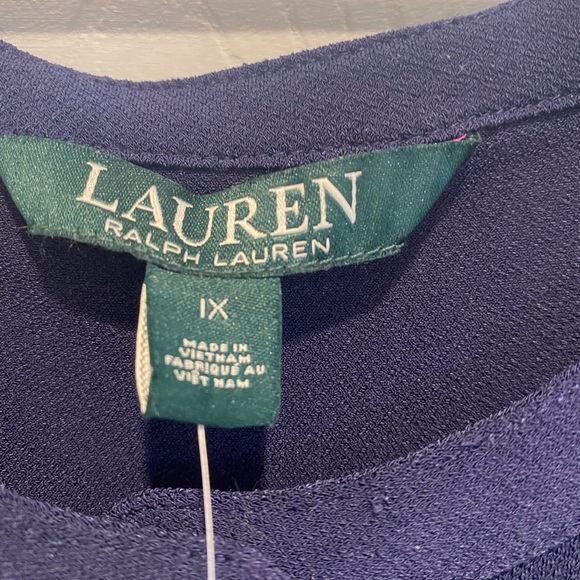Ralph Lauren Tunic Blouse Size 1X NWT - Picture 8 of 8